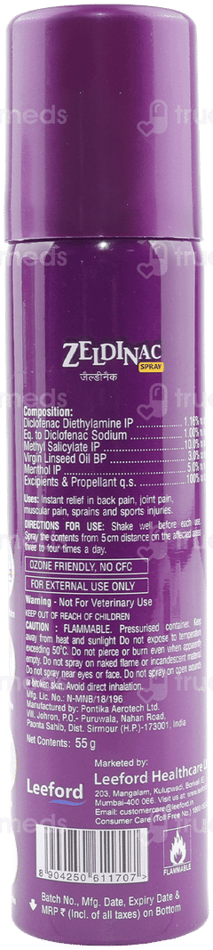 Zeldinac Spray 55Gm